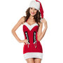 Christmas-Babe-Halter-Dress