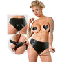 Slip-aus-Latex-mit-aufblasbarem-Dildo