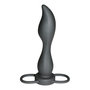 Extra-Treasure-Black-Cockring-mit-Dildo