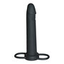 Realistic-Treasure-Black-Cockring-mit-Dildo