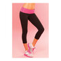 Yoga-Hose-in-Schwarz-mit-Pink
