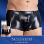 Boxershort-für-Herren-im-Latex-Look-mit-Reißverschlüssen-in-Schwarz