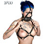Kopf--und-Brustharness-aus-Leder-mit-Ball-Gag-in-Schwarz