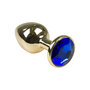 Glatter-goldener-Buttplug-mit-blauem-Kristall