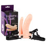 Hohler-Strap-on-Doppeldildo