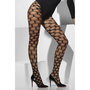 Panty-Met-3D-Patroon-Zwart