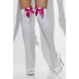 Witte-Hold-Ups-met-roze-satijnen-strik
