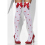 Kousen-Met-Hartjes-Wit-Rood