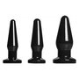 3-Delige-Buttplug-Set-Zwart