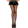 Panty-Met-Bloemetjes--En-Blaadjespatroon-Zwart