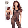 Netstof-Catsuit-Met-Open-Kruis-Zwart